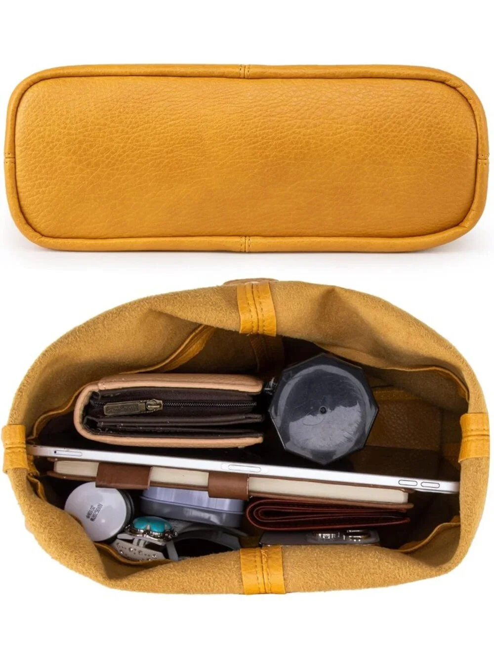 Vegan Leather Hobo Purse for Women | Soft Slouchy Shoulder Bag with Wristlet